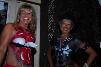 Body Painting 2007 photo - Duval Street, Key West